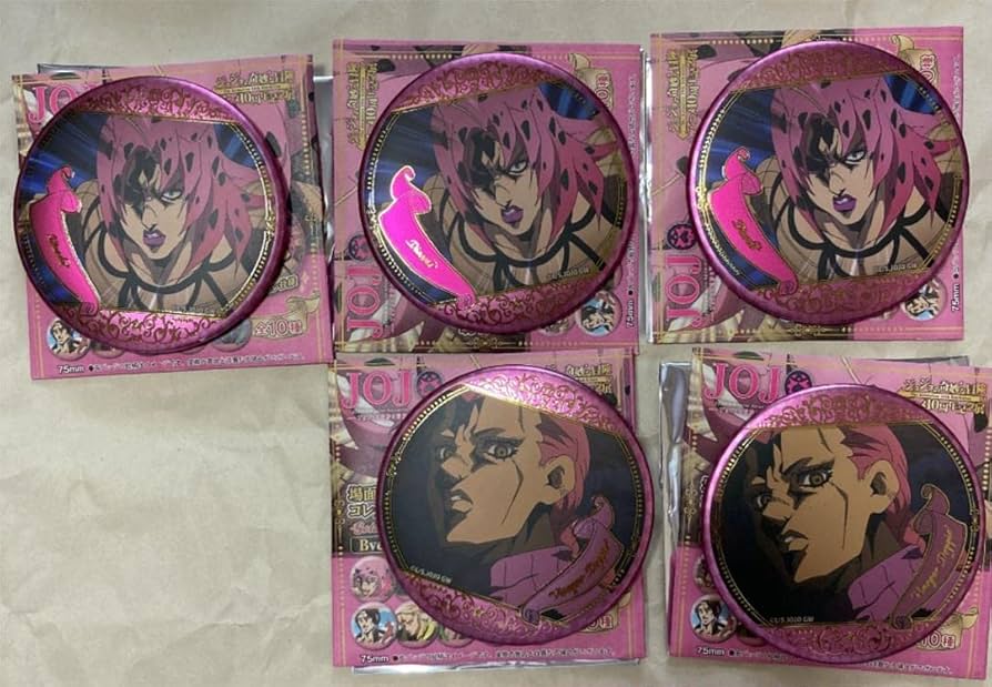 Amazon.co.jp: ジョジョ アニメ展 ディアボロ ドッピオ 缶バッジ